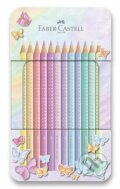 Pastelky Sparkle set 12 farebný, Faber-Castell, 2022