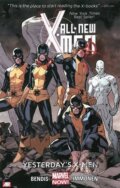 Kniha: All-New X-Men (Volume 1) (Brian Michael Bendis a Stuart Immonen). Marvel, 2014 Kniha: All-New X-Men (Volume 1) (Brian Michael Bendis a Stuart Immonen). Marvel, 2014