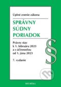 Kniha: Správny súdny poriadok (Heuréka). Heuréka, 2015 Kniha: Správny súdny poriadok (Heuréka). Heuréka, 2015