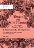 Kniha: K dějinám studia lidové pohádky (Anna Veliká). Masarykova univerzita, 2023 Kniha: K dějinám studia lidové pohádky (Anna Veliká). Masarykova univerzita, 2023