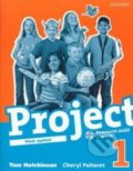 Kniha: Project 1 - Pracovní sešit + CD-ROM (Tom Hutchinson). Oxford University Press, 2008 Kniha: Project 1 - Pracovní sešit + CD-ROM (Tom Hutchinson). Oxford University Press, 2008