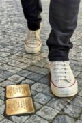 Kniha: Prague Stolpersteine (Trevor Sage). Kosmas s.r.o.(HK), 2023 Kniha: Prague Stolpersteine (Trevor Sage). Kosmas s.r.o.(HK), 2023
