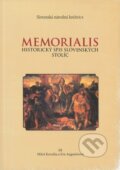 Kniha: Memorialis (Miloš Kovačka). Slovenská národná knižnica, 2008 Kniha: Memorialis (Miloš Kovačka). Slovenská národná knižnica, 2008