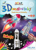 Kniha: 3D omalovánky Raketa (HELMA MODELS). HELMA MODELS Kniha: 3D omalovánky Raketa (HELMA MODELS). HELMA MODELS