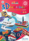 Kniha: 3D omalovánky Lodě (HELMA MODELS). HELMA MODELS Kniha: 3D omalovánky Lodě (HELMA MODELS). HELMA MODELS
