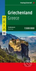 Greece (Grécko) 1: 500 000 (freytag&berndt). freytag&berndt, 2022 Greece (Grécko) 1: 500 000 (freytag&berndt). freytag&berndt, 2022