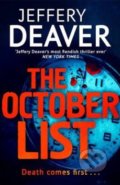 The October List - Jeffery Deaver, Hodder Paperback, 2014