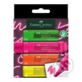 Zvýrazňovač Superfluo, 4 farby (Faber-Castell). Faber-Castell Zvýrazňovač Superfluo, 4 farby (Faber-Castell). Faber-Castell