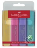 Zvýrazňovač Pastel, 4 farby (Faber-Castell). Faber-Castell Zvýrazňovač Pastel, 4 farby (Faber-Castell). Faber-Castell