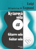 Kniha: 36 capriccií op. 20 (Luigi Legnani). Bärenreiter Praha, 2023 Kniha: 36 capriccií op. 20 (Luigi Legnani). Bärenreiter Praha, 2023