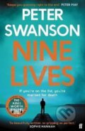 Kniha: Nine Lives (Peter Swanson). Faber and Faber, 2023 Kniha: Nine Lives (Peter Swanson). Faber and Faber, 2023