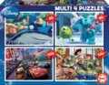Puzzle: Disney Pixar Mix 4v1 (Educa). Educa, 2023 Puzzle: Disney Pixar Mix 4v1 (Educa). Educa, 2023