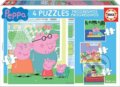 Puzzle: Prasátko Pepina 4v1 (Educa). Educa, 2023 Puzzle: Prasátko Pepina 4v1 (Educa). Educa, 2023