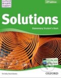 Kniha: Solutions - Elementary - Student's Book (Paul A. Davies a Tim Falla). Oxford University Press, 2012 Kniha: Solutions - Elementary - Student's Book (Paul A. Davies a Tim Falla). Oxford University Press, 2012