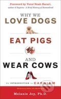 Kniha: Why We Love Dogs, Eat Pigs and Wear Cows (Melanie Joy). Red wheel, 2020 Kniha: Why We Love Dogs, Eat Pigs and Wear Cows (Melanie Joy). Red wheel, 2020