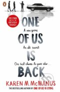 Kniha: One of Us is Back (Karen M. McManus). Penguin Books, 2023 Kniha: One of Us is Back (Karen M. McManus). Penguin Books, 2023