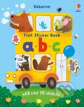 Kniha: First Sticker Book abc (Alice Beecham). Usborne, 2023 Kniha: First Sticker Book abc (Alice Beecham). Usborne, 2023