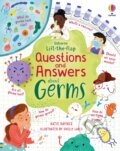Kniha: Questions and Answers about Germs (Katie Daynes). Usborne, 2023 Kniha: Questions and Answers about Germs (Katie Daynes). Usborne, 2023