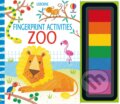 Kniha: Fingerprint Activities Zoo (Fiona Watt). Usborne, 2023 Kniha: Fingerprint Activities Zoo (Fiona Watt). Usborne, 2023