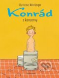 Kniha: Konrád z konzervy (Christine Nöstlinger). Verbarium, 2014 Kniha: Konrád z konzervy (Christine Nöstlinger). Verbarium, 2014