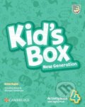 Kniha: Kid´s Box New Generation 4: Activity Book with Digital Pack British English (Caroline Nixon a Michael Tomlinson). Cambridge University Press, 2023 Kniha: Kid´s Box New Generation 4: Activity Book with Digital Pack British English (Caroline Nixon a Michael Tomlinson). Cambridge University Press, 2023