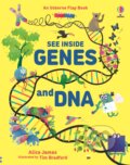 Kniha: See Inside Genes and DNA (Alice James). Usborne, 2023 Kniha: See Inside Genes and DNA (Alice James). Usborne, 2023