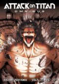 Kniha: Attack on Titan Omnibus 9 (Hajime Isayama). Kodansha International, 2023 Kniha: Attack on Titan Omnibus 9 (Hajime Isayama). Kodansha International, 2023