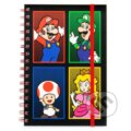 Zápisník Super Mario - 4 Colour (Pyramid International). Pyramid International, 2023 Zápisník Super Mario - 4 Colour (Pyramid International). Pyramid International, 2023