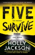 Kniha: Five Survive (Holly Jackson). Electric Monkey, 2023 Kniha: Five Survive (Holly Jackson). Electric Monkey, 2023