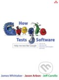 Kniha: How Google Tests Software (James Whittaker, Jason Arbon a Jeff Carollo). Pearson, 2012 Kniha: How Google Tests Software (James Whittaker, Jason Arbon a Jeff Carollo). Pearson, 2012