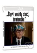 Film: Čtyři vraždy stačí, drahoušku (Oldřich Lipský) (Blu-ray). Magicbox, 2023 Film: Čtyři vraždy stačí, drahoušku (Oldřich Lipský) (Blu-ray). Magicbox, 2023