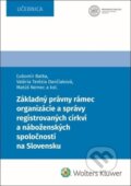Kniha: Základný právny rámec organizácie a správy registrovaných cirkví (Ľubomír Batka, Matúš Nemec a Valéria Terézia Dančiaková). Wolters Kluwer, 2023 Kniha: Základný právny rámec organizácie a správy registrovaných cirkví (Ľubomír Batka, Matúš Nemec a Valéria Terézia Dančiaková). Wolters Kluwer, 2023