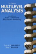 Kniha: Multilevel Analysis (Tom Snijders). Sage Publications, 2011 Kniha: Multilevel Analysis (Tom Snijders). Sage Publications, 2011