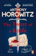 Kniha: The Twist of a Knife (Anthony Horowitz). Cornerstone, 2023 Kniha: The Twist of a Knife (Anthony Horowitz). Cornerstone, 2023