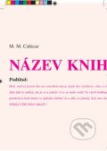 E-kniha: Kniha povídek (M. M. Cabicar) E-kniha: Kniha povídek (M. M. Cabicar)