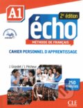 Kniha: Écho A1: Cahier personnel d'apprentissage (Jacky Girardet a Jacques Pécheur). Cle International, 2013 Kniha: Écho A1: Cahier personnel d'apprentissage (Jacky Girardet a Jacques Pécheur). Cle International, 2013