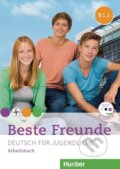 Beste Freunde B1. Paket Arbeitsbuch B1/1 und B1/2 mit Audio-CD - Manuela Georgiakaki, Max Hueber Verlag, 2016