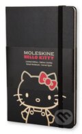 Moleskine – Hello Kitty čierny zápisník, Moleskine, 2015