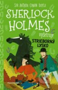 Kniha: Sherlock Holmes vyšetruje: Strieborný lysko (Arthur Conan Doyle a Stephanie Baudet). Fragment, 2023 Kniha: Sherlock Holmes vyšetruje: Strieborný lysko (Arthur Conan Doyle a Stephanie Baudet). Fragment, 2023