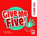 Audiokniha: Give Me Five! Level 1 Audio CD (Donna Shaw, Joanne Ramsden a Rob Sved). MacMillan Audiokniha: Give Me Five! Level 1 Audio CD (Donna Shaw, Joanne Ramsden a Rob Sved). MacMillan