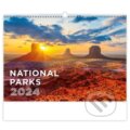 Kalendář nástěnný 2024 - National Parks, Helma365, 2023
