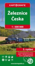 Železnice Česka 1 : 500 000 (Kartografie Praha). Kartografie Praha, 2023 Železnice Česka 1 : 500 000 (Kartografie Praha). Kartografie Praha, 2023
