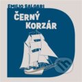 Audiokniha: Černý korzár (Emilio Salgari). Tympanum, 2023 Audiokniha: Černý korzár (Emilio Salgari). Tympanum, 2023