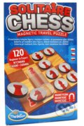 Společenská hra: Solitaire Chess (Vesa Timonen). ThinkFun, 2023 Společenská hra: Solitaire Chess (Vesa Timonen). ThinkFun, 2023
