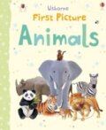 Kniha: First Picture Animals (Felicity Brooks). Usborne, 2012 Kniha: First Picture Animals (Felicity Brooks). Usborne, 2012