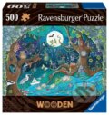 Puzzle: Kouzelný les, dřevěné (Ravensburger). Ravensburger, 2023 Puzzle: Kouzelný les, dřevěné (Ravensburger). Ravensburger, 2023