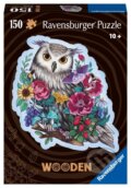 Puzzle: Tajemná sova, dřevěné (Ravensburger). Ravensburger, 2023 Puzzle: Tajemná sova, dřevěné (Ravensburger). Ravensburger, 2023