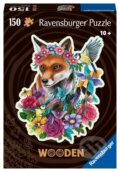 Puzzle: Barevná liška, dřevěné (Ravensburger). Ravensburger, 2023 Puzzle: Barevná liška, dřevěné (Ravensburger). Ravensburger, 2023
