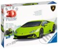 Puzzle: 3D Lamborghini Huracán Evo zelené (Ravensburger). Ravensburger, 2023 Puzzle: 3D Lamborghini Huracán Evo zelené (Ravensburger). Ravensburger, 2023