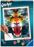 Společenská hra: Ravensburger CreArt - Polygonový tygr (Ravensburger). Ravensburger, 2023 Společenská hra: Ravensburger CreArt - Polygonový tygr (Ravensburger). Ravensburger, 2023